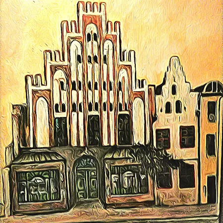 Denkmal 13 - Kaufmannshaus Krahnstoever Ρόστοκ